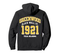 Black Wall Street 1921 Commemorativo Felpa con Cappuccio