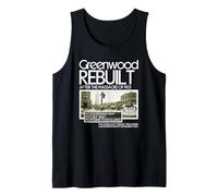 Black Wall Street Greenwood Resilienza Legacy Empowerment Canotta