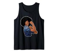 Black We Can Do It Black Rosie The Rivettatrice Canotta