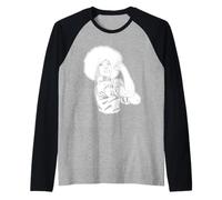 Black We Can Do It Black Rosie The Rivettatrice Maglia con Maniche Raglan