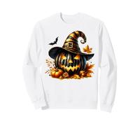 Black White And Orange Halloween Must Haves for Witches Felpa