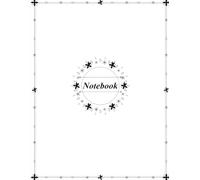 Black & White Floral Notebook: A Lined Writing Journal by Butterfly Rose Press