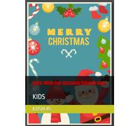 Black White Fun Christmas Coloring Book: KIDS