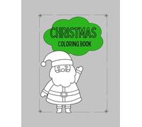Black & White Fun Christmas Coloring Worksheet Set: Fun Holiday Activities and Coloring Pages for Kids Ages 3-8