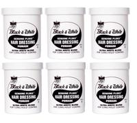 Black & White Genuine Pluko Hair Dressing Pomade 200ml x6