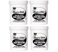 Black & White Genuine Pluko Hair Wax Pomade 200 ml X4
