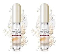 Black & White Rice Lip Scrub & Oil Duo, Set esfoliante delicato per la cura delle labbra, Esfoliante per labbra 2 in 1 e olio nutriente, Formula idratante, Tutti i tipi di pelle (A)