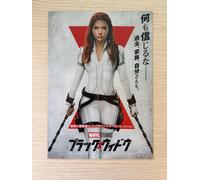 Black Widow 2021 Scarlett Johansson Japanese Chirashi Movie Flyer Poster B5