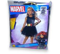 Black Widow Costume Tutu Abito Marvel Universo Child's Rubie's Grande 8-10 Anni