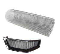 Black Wire Mesh - Alluminio Mesh | Car Grill Mesh | Truck Grill | 40 x 13 pollici Automotive Grille Insert Bumper | Alluminio Alloy Automotive Grille Insert Bumper Multifunctional Shape Grids