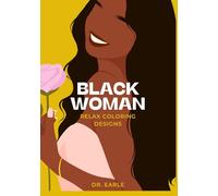 Black Woman Relax: Coloring Designs