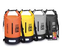 Blackace arteesol 5L 10L 20L 30L Impermeabile Borsa Secca/Borsa Impermeabile con Cinghia Lunga Regolabile per Kayak in Barca Escursione in canoa/pesca/Rafting/Nuoto/Snowboard