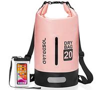 Blackace arteesol Borsa Impermeabile 5L/10L/20L/30L Waterproof Dry Bag Zaino Sacca Stagna con Doppia Tracolla per Nuoto Kayak Canottaggio Pesca Viaggiare in Bicicletta Spiaggia
