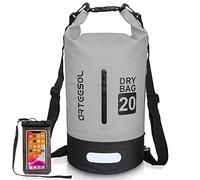 Blackace arteesol Borsa Impermeabile 5L/10L/20L/30L Waterproof Dry Bag Zaino Sacca Stagna con Doppia Tracolla per Nuoto Kayak Canottaggio Pesca Viaggiare in Bicicletta Spiaggia