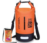 Blackace arteesol Borsa Impermeabile 5L/10L/20L/30L Waterproof Dry Bag Zaino Sacca Stagna con Doppia Tracolla per Nuoto Kayak Canottaggio Pesca Viaggiare in Bicicletta Spiaggia