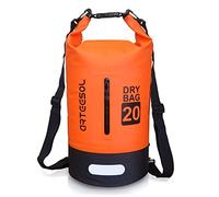 Blackace arteesol Borsa Impermeabile 5L/10L/20L/30L Waterproof Dry Bag Zaino Sacca Stagna con Doppia Tracolla per Nuoto Kayak Canottaggio Pesca Viaggiare in Bicicletta Spiaggia