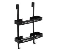 Blackalu", piatto doccia a 2 livelli, stick adesivo nero