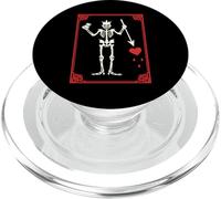 Blackbeard the Pirate Battle Flag Jolly Roger Military Army PopSockets PopGrip per MagSafe