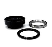 BLACKBEARING 44 MM CANOTTO 1-1/2, Serie STERZO Inferiore Esterna Telaio Unisex Adulto, Nero, Unica
