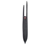 BlackBerry Leather Pocket - custodia per cellulare - vera pelle - nera - per BlackBerry Q5 NEW