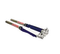 BLACKBIRD FORK SEAL PROTECTOR PROTEZIONE CALZE CUFFIE FORCELLA BLU MOTO 45-50mm