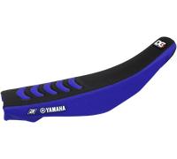 BLACKBIRD RACING 1245H DOUBLE GRIP 3 SEAT COVER BLUE/BLACK YAMAHA YZ 450 F 2011