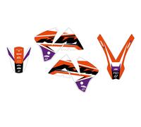 BLACKBIRD RACING 2514AB KIT GRAFICHE DREAM 5 KTM EXC 250 2001