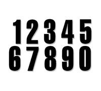 BLACKBIRD RACING 5047/20/0-9 NUMBERS #0-9 13X7CM BK KIT NUMERI