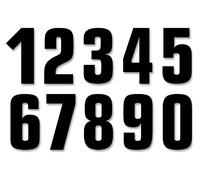 BLACKBIRD RACING 5048/20/0-9 NUMBERS #0-9 16X7CM BK KIT NUMERI