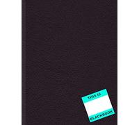 Blackbook Graffiti Sketchbook Blank Book With White Papers Sketch Book Art Book: Black Book Graffiti Dark Leather Style