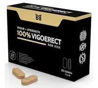 BLACKBULL BY SPARTAN - 100% VIGOERECT VIGOR + STRENGTH FOR MEN 20 TABLETS