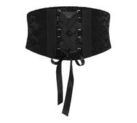 BlackButterfly 14 CM Pizzo Elastico Della Vita Del Corsetto Cintura (Nero, XL)