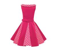 BlackButterfly Bambini Abito Vintage a Pois Anni '50 "Alexia (Rosa, 11-12 Anni)