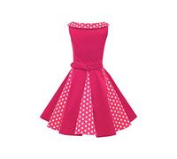 BlackButterfly Bambini Abito Vintage a Pois Anni '50 "Alexia (Rosa, 7-8 Anni)