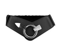 BlackButterfly Largo Elasticizzato Girovita Cintura Moda Vintage Abito Cosplay Alta (Nero, XL)