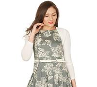 BlackButterfly Maniche Lunghe Strette Bolero Coprispalla Giacca Top (Avorio, L)