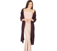 BlackButterfly Matrimonio Damigella Chiffon Scialle Stola (Viola Scuro, Taglia unica)