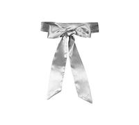 BlackButterfly Matrimonio Damigella Raso Fascia Cintura (Argento, 10W / 250L)