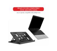 (blackCN) Supporto per laptop con display 3D e proiettore, supporto portatile per laptop