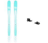 Armada - Set (sci + attacchi) - Set Declivity Jr 2024 - Nero Nero 136 cm,144 cm,152 cm