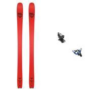 Blackcrows - Attacco per sci da scialpinismo - Set Camox Freebird 2024 in Alluminio - rosso