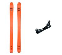 Blackcrows - Attacco per sci da scialpinismo - Set Draco Freebird 2024 in Alluminio - Arancione