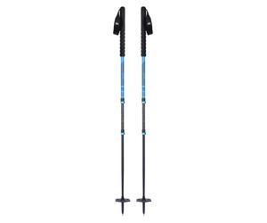 Blackcrows - Bastoncini da sci scialpinismo - Trios Freebird Black/Blue in Alluminio - Nero