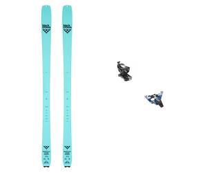 Blackcrows - Sci da alpinismo - Set Mentis Freebird 2024 in Titanio - Blu