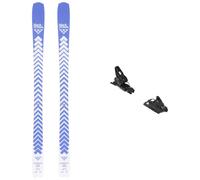 Blackcrows - Sci donna all-mountain - Pack Octo Birdie 2027 in Legno - Blu