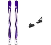 Blackcrows - Sci donna all-mountain - Pack Sato Birdie 2026 per Donne in Legno - Blu