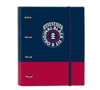 BlackFit8 Authentic - 4 Ring Binder 35 cm with 100 A4 Sheets, Ideal for Children