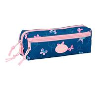 BLACKFIT8 MARIPOSAS - Astuccio triplo piccolo, astuccio per bambini, ideale per bambini in età scolastica, comodo e versatile, qualità e resistenza, 22 x 6 x 8,5 cm