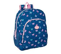 BLACKFIT8 MARIPOSAS - Zaino scolastico per bambini, adatto per bambini, comodo e versatile, qualità e resistenza, 33 x 14 x 42 cm