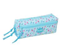 BLACKFIT8 Petali - Astuccio triplo piccolo, astuccio per bambini, ideale per bambini in età scolastica, comodo e versatile, qualità e resistenza, 22 x 6 x 8,5 cm